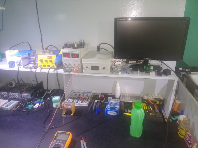 Bancada técnica da Qualitec